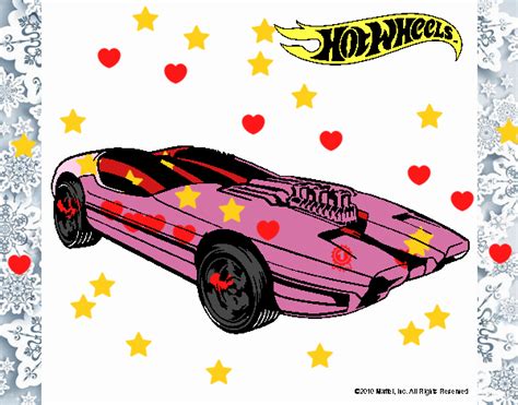 Dibujo De Hot Wheels Pintado Por En Dibujos Net El D A A Las