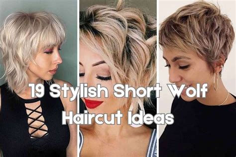 19 Stylish Short Wolf Haircut Ideas For A Bold Look ReenaSidhu