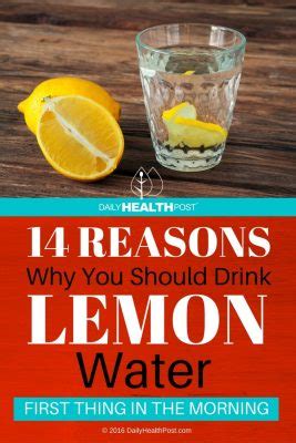 14 Reasons To Drink Lemon Water First Thing In The Morning