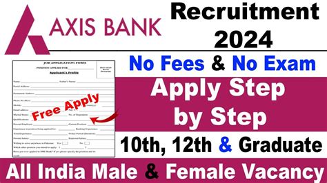 Axis Bank Recruitment Apply Online Axis Bank Job Vacancy