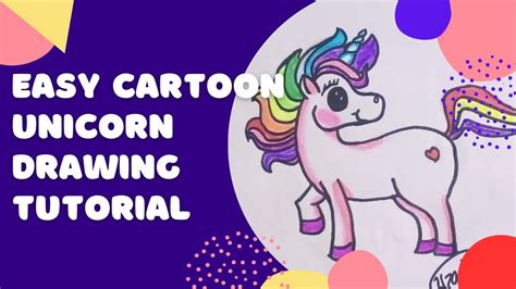 Easy Unicorn Drawing Tutorial 😇 Easy And Step By Step By Sheikhoo