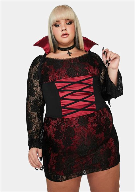 Vampire Costumes For Plus Size Women