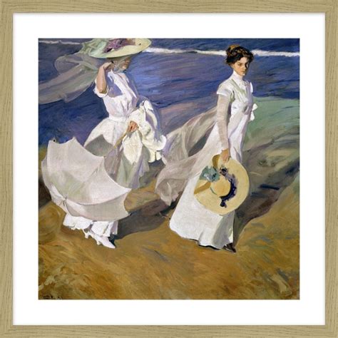 Cuadro En Canvas Joaqu N Sorolla Y Bastida Paseo A Orillas Del Mar