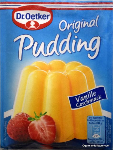 Dr Oetker Original Pudding Mix Vanilla Cream Of Asparagus Soup