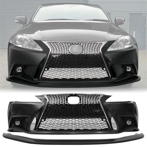 For 2006 2013 Lexus Is250 F Sport Front Bumper 2is To 3is Conversion W Lip