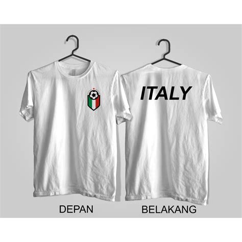 Jual Soa8384 BAJU KAOS FASHION PRIA SATUAN SABLON DTF DESAIN ITALY