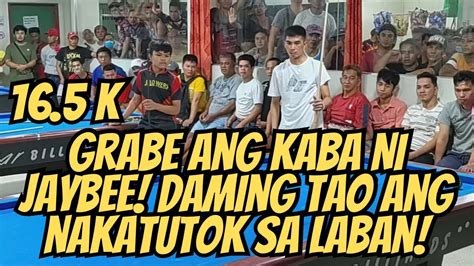 Grabe Ang Kaba Ni Jaybee Daming Tao Ang Nakatutok Sa Laban K