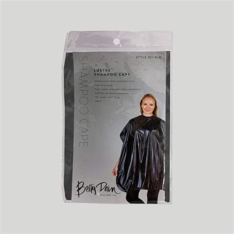 1010403 Betty Dain Lustre Shampoo Cape Black Salon Brands