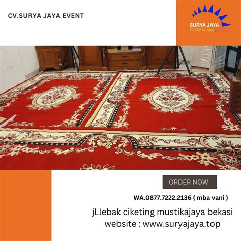 Sewa Karpet Permadani Area Jakarta Harga Murah Pusat Sewa Alat Pesta