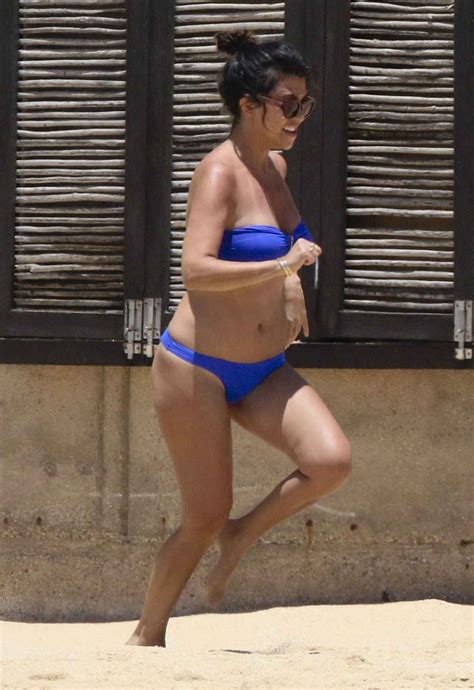 Kourtney Kardashian Bikini Candids Mexico April Celebsla