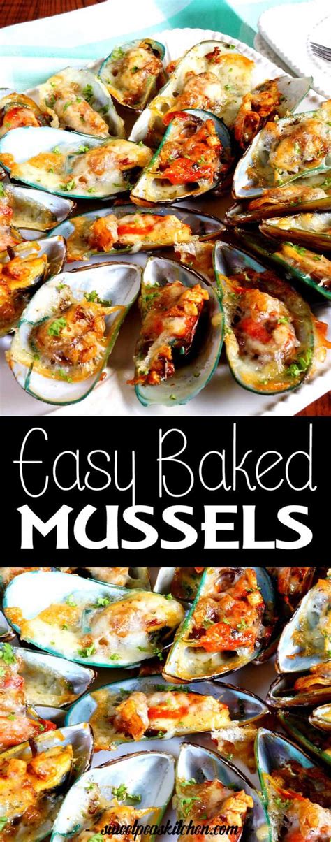 Easy Baked Mussels Recipe Sweet Pea S Kitchen