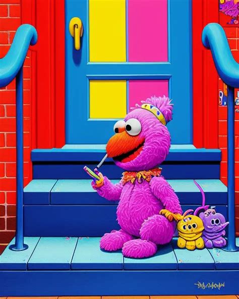 Elmo Smoking Crack