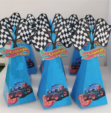 Caixa Pir Mide Personalizado Hot Weels Elo Produtos Especiais