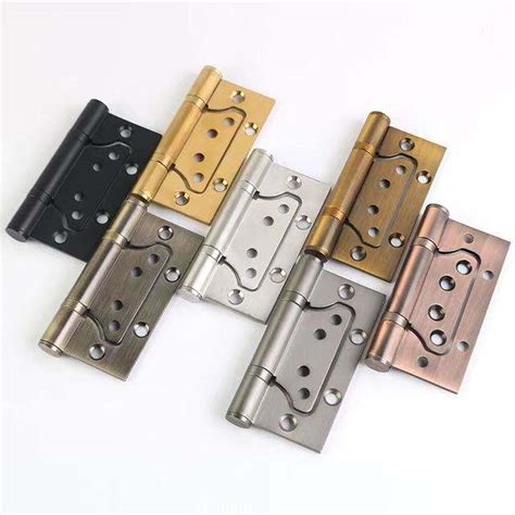 Customized Flush Bearing Stainless Steel Wooden Door Hinge With Flat