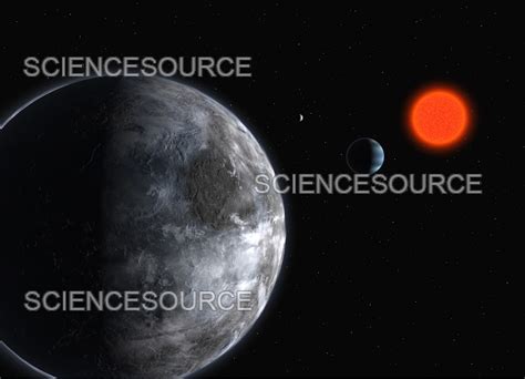 Exoplanets, Gliese 581 Planetary Syste | Stock Image - Science Source ...