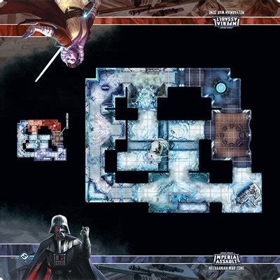 Star Wars Imperial Assault Board Game Skirmish Map Nelvaanian War