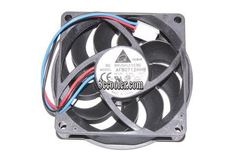 70MM 7015 AFB0712HHB 5A1C 12V 0 45A 3 Wires 7CM CPU Cooling Fan