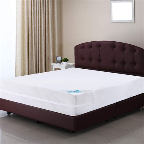 Zippered Mattress Encasement, California King Size(Fits 13“-16”Depth ...