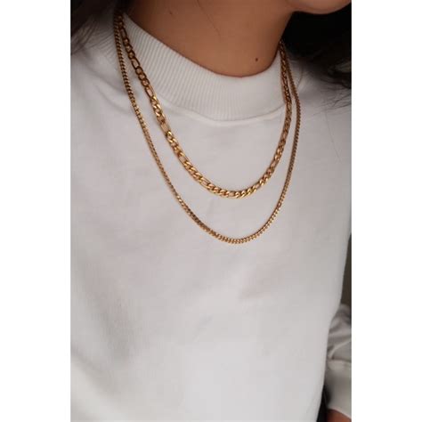 Jual FIGARO GOLD NECKLACE KALUNG Shopee Indonesia