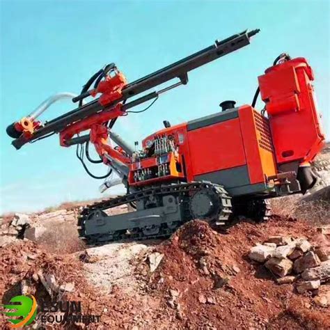 High Working Pressure Depth 420m DTH Mine Drilling Rig Blasting Hole