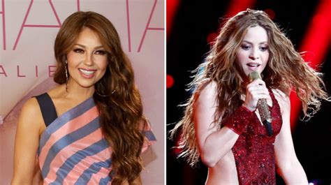 Thalía Trató De “patética” A Shakira Por Su Nuevo éxito Día A Día