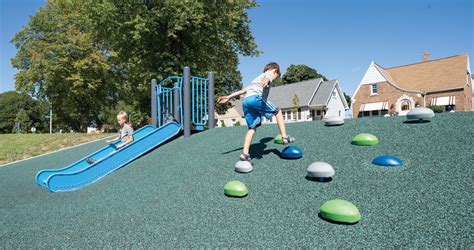 Hillside Slide Playground Design Ideas