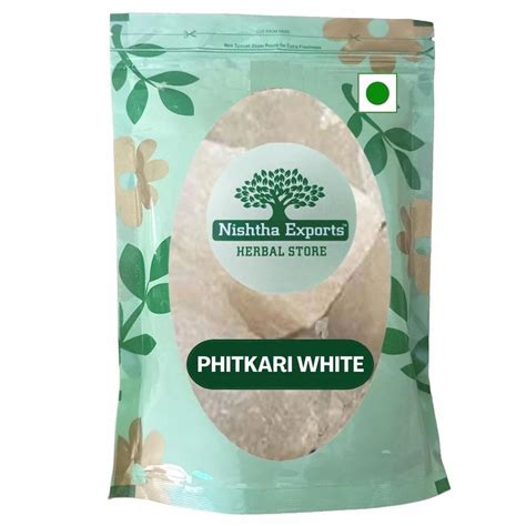 Phitkari White Fitkari Safed Potash Alum Fitkari Safed Raw