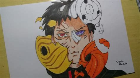 Desenhando Obito E Suas Máscaras Part 3 Youtube