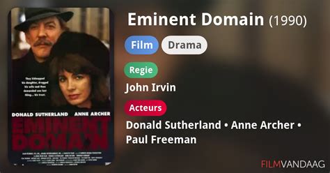 Eminent Domain Film 1990 FilmVandaag Nl