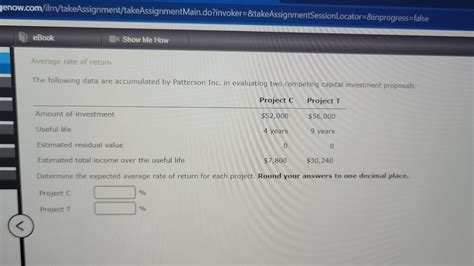 Solved The Following Data Are Accumulated By Patterson Inc Chegg