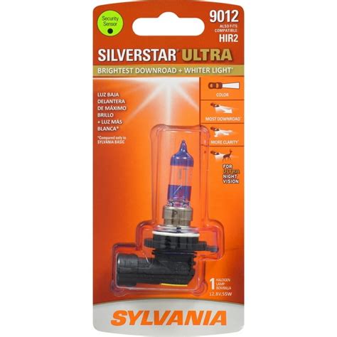 Sylvania 9012 Silverstar Ultra Halogen Headlight Bulb Pack Of 1