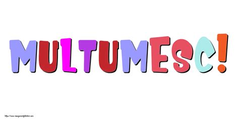 Felicitari De Multumire Multumesc