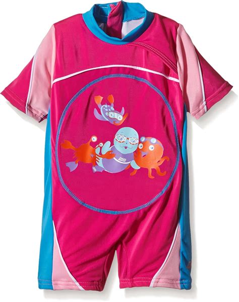 Zoggs Miss Zoggy Combinaison Flottante D Apprentissage De La Natation Pour Enfant Rose Rose 1 2