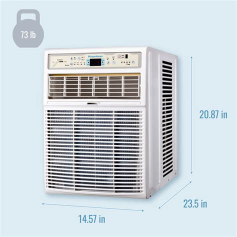 Keystone 350 Sq Ft Window Air Conditioner 115 Volt 8000 Btu Kstsw08b Sansujyuku