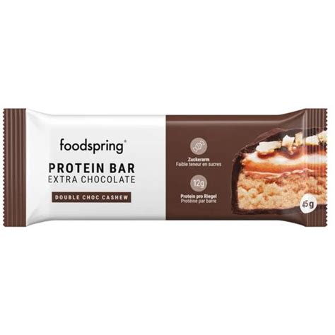 Foodspring Protein Bar Extra Chocolate Piccantino Onlineshop Deutschland