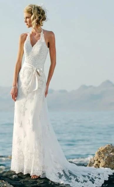 20 Perfect Beach Wedding Dresses For Second Marriage Over 40 Plus