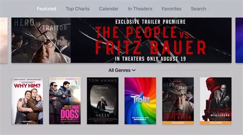 iTunes Movie Trailers for Apple TV by Apple