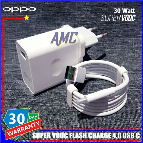 Jual Charger Oppo Reno Pro Reno Original V A Watt Usb C Di