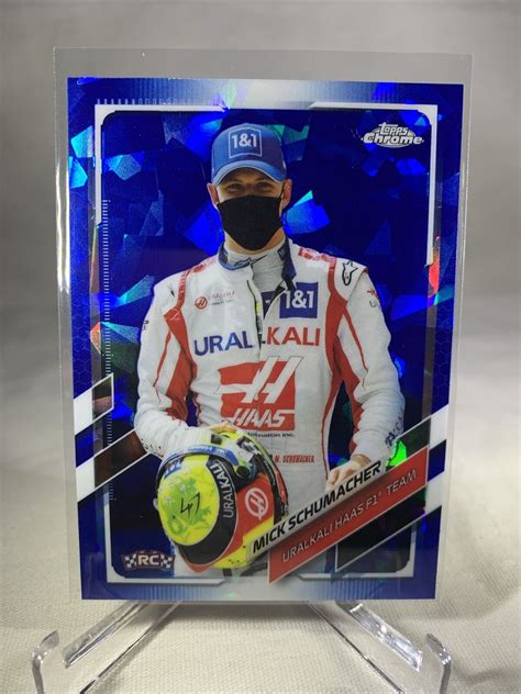 Topps Chrome Sapphire Edition Formula F Racers Mick Schumacher