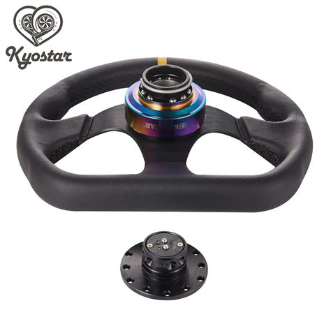 KYOSTAR Universal Neochrome Steering Wheel Quick Release Control Hub