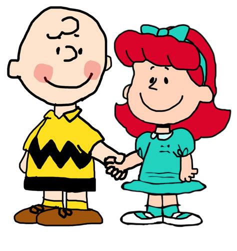 Charlie Brown And Heather Holding Hands 2 By Darthvader867554333 On Deviantart