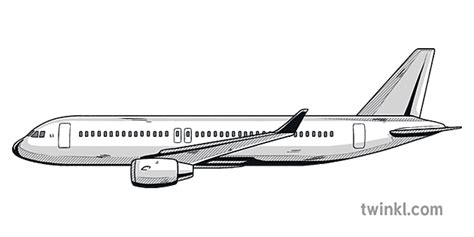 Aeroplane Plane from Side View Forces Foundation Science Beyond