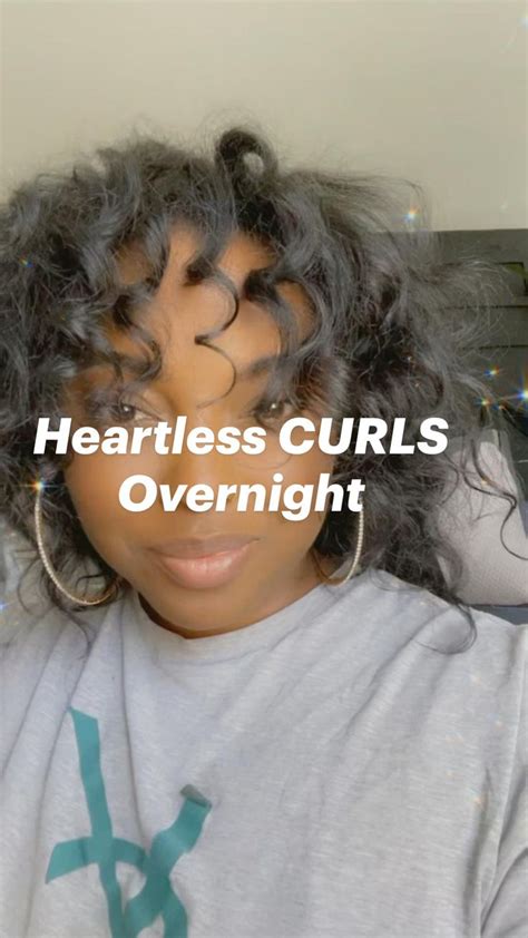 Heartless CURLS Overnight Hair Curling Tutorial Heartless Curls