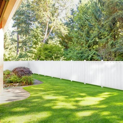 Veranda Bridgeport 6 Ft H X 6 Ft W White Vinyl Privacy Fence Panel