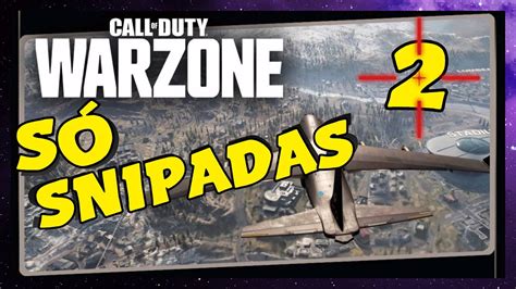 WARZONE SNIPADAS PRA TODO LADO YouTube