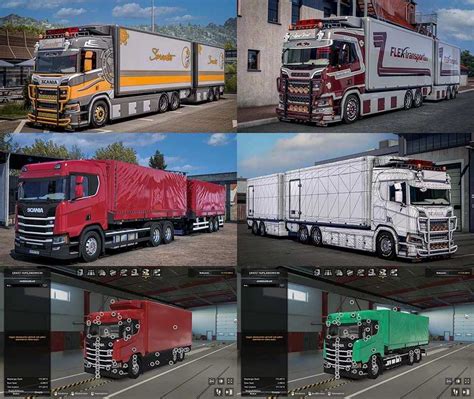 Scania R580 Przyczepa Megamod 1 49 ETS2 ETS2 Mody ATS Mod