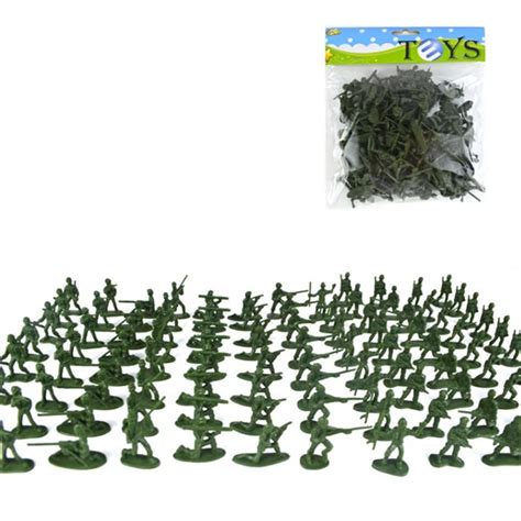 Ensemble De Mini Figurines De Soldats En Plastique Pour Enfant Jouet