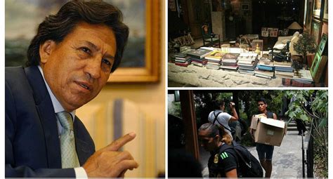 Alejandro Toledo Incautan Caja Fuerte Y Pieza De Oro En Su Casa De