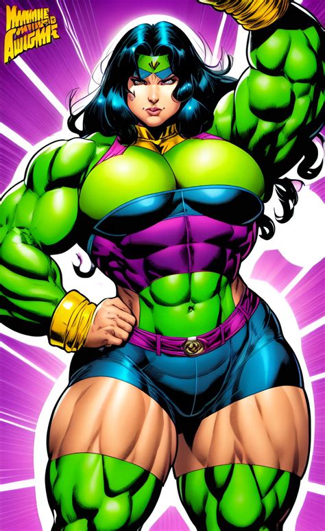 Super Lady Muscle Growth Transformation 5 by box2440 on DeviantArt