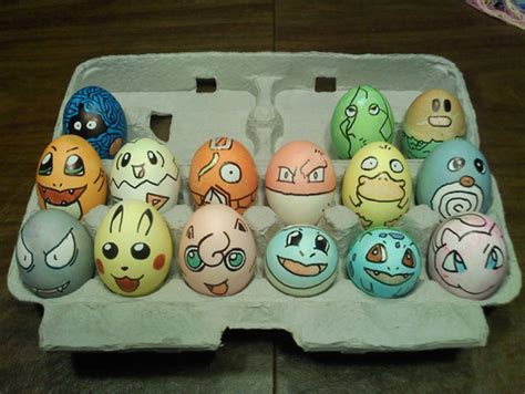 Pok Mon Easter Eggs Geek Crafts